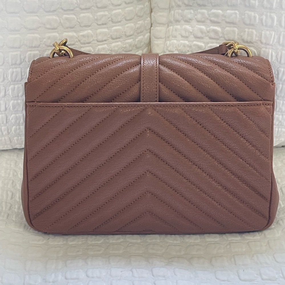 Yves Saint Laurent Medium College in Brick - Picture 4 of 15